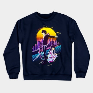 Noragami - Yato and Hiyori Iki Crewneck Sweatshirt